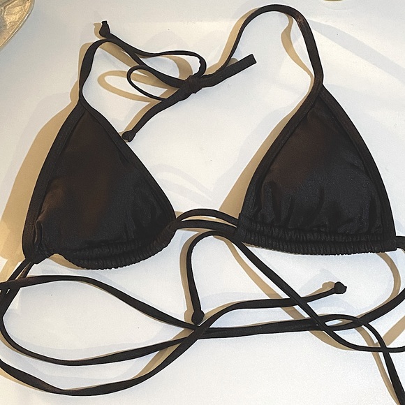 PacSun | Swim | La Hearts By Pacsun Black Double String Bikini Top And ...